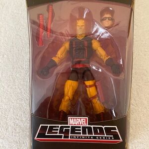 Hasbro Marvel Legends Yellow and Black Daredevil-Style Action Figure